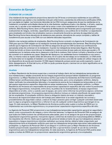 Page 4: Escenarios de Ejemplo*