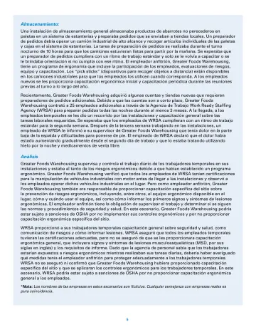 Page 5: Almacenamiento: