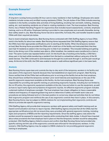 Page 4: Example Scenarios*