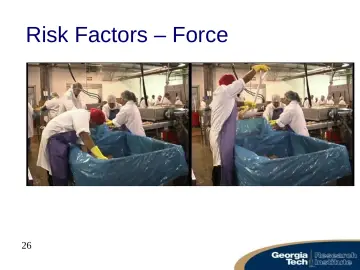 Slide 26: Risk Factors – Force