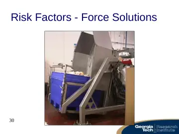 Slide 30: Risk Factors - Force Solutions