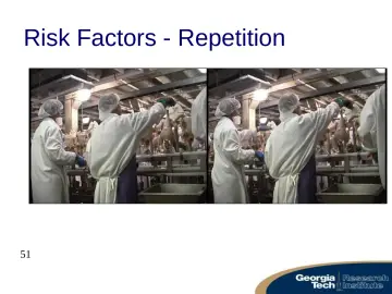 Slide 51: Risk Factors - Repetition