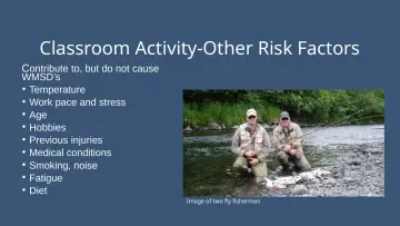 Slide 15: Classroom Activity-Other Risk Factors