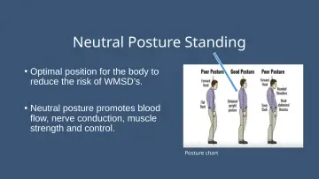 Slide 18: Neutral Posture Standing