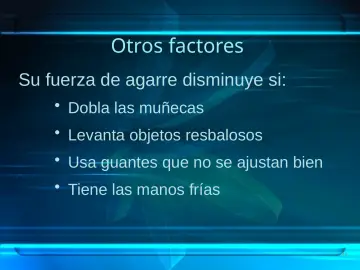 Slide 44: Otros factores