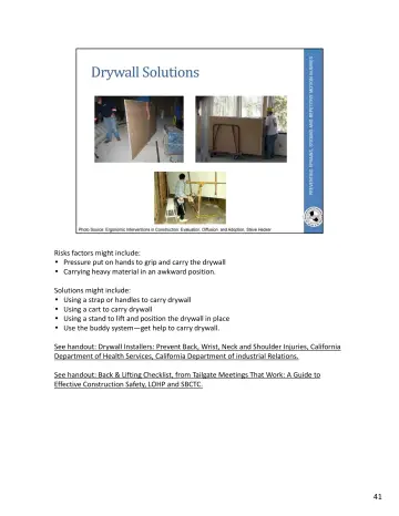 Page 77: Risks factors might include: