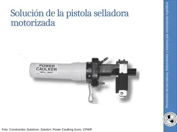 Slide 47: Prevención de torceduras, distensiones y lesiones por movimiento repetitivo