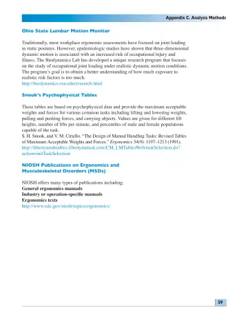 Page 59: Appendix C. Analysis Methods