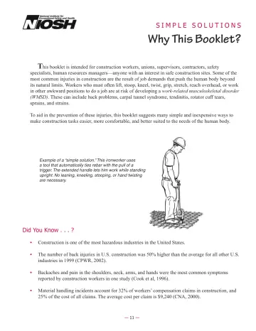 Page 13: Why This Booklet?