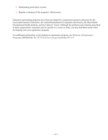 Page 19: Maintaining good injury records