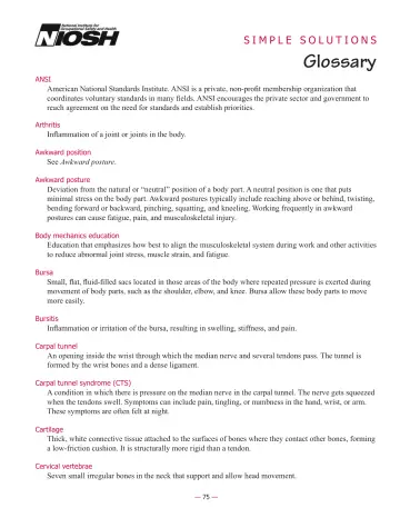 Page 77: Glossary