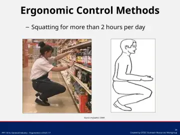 Slide 26: Ergonomic Control Methods