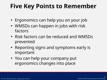 Slide 52: Five Key Points to Remember