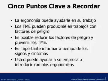 Slide 52: Cinco Puntos Clave a Recordar
