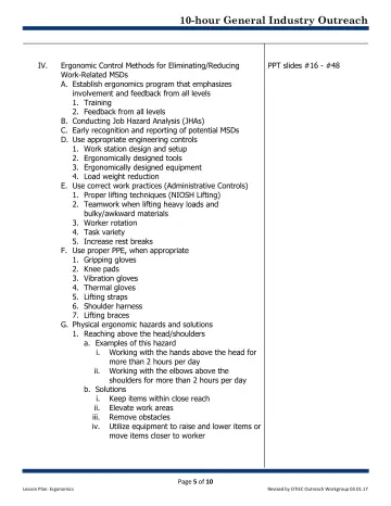 Page 5: IV.