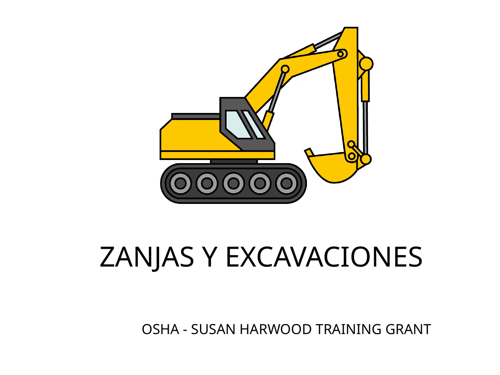 Zanjas y Excavaciones, slide 1: ZANJAS Y EXCAVACIONES