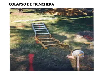 Slide 30: COLAPSO DE TRINCHERA