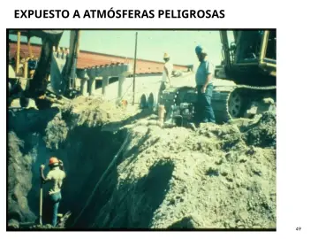 Slide 49: EXPUESTO A ATMÓSFERAS PELIGROSAS