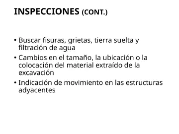 Slide 70: INSPECCIONES (CONT.)
