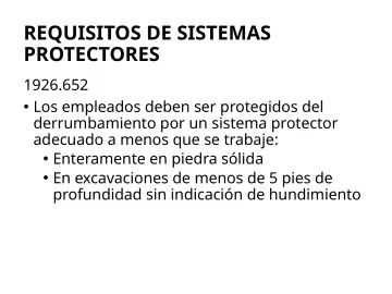 Slide 74: REQUISITOS DE SISTEMAS PROTECTORES