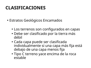 Slide 123: CLASIFICACIONES