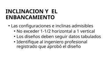 Slide 142: INCLINACION Y EL ENBANCAMIENTO