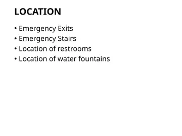Slide 3: LOCATION