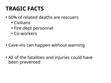 Slide 24: TRAGIC FACTS
