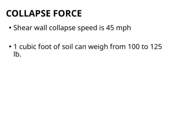Slide 27: COLLAPSE FORCE