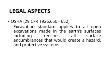 Slide 34: LEGAL ASPECTS