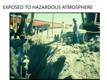 Slide 49: EXPOSED TO HAZARDOUS ATMOSPHERE
