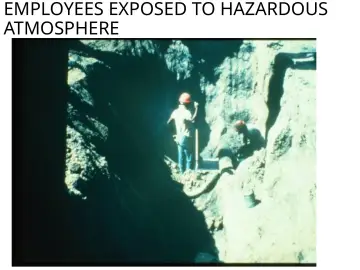 Slide 50: EMPLOYEES EXPOSED TO HAZARDOUS ATMOSPHERE