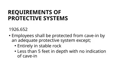 Slide 74: REQUIREMENTS OF PROTECTIVE SYSTEMS
