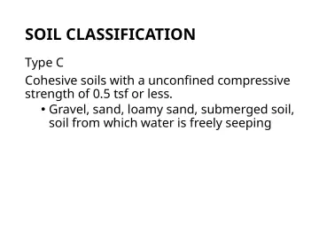 Slide 102: SOIL CLASSIFICATION