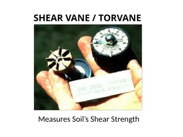 Slide 115: SHEAR VANE / TORVANE