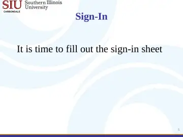 Slide 5: Sign-In