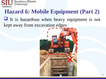 Slide 55: Hazard 6: Mobile Equipment (Part 2)