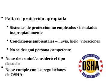 Slide 15: Razones de accidentes fatales