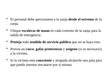 Slide 53: Operaciones de Rescate en Emergencias – cont.