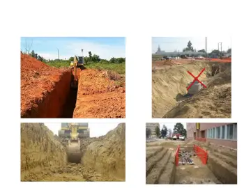 Slide 12: Examples of trenches