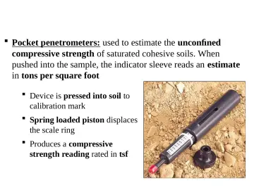 Slide 22: Soil testing - Manual tests – cont.