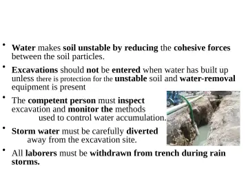 Slide 27: Water Eff ects on Soil