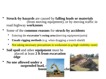 Slide 46: Struck-by Hazards