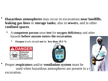 Slide 49: Hazardous Atmosphere and Respiratory Protection/Ventilation