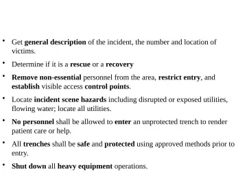 Slide 52: Emergency Rescue Operations – cont.