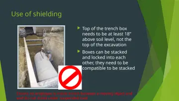 Slide 24: Use of shielding