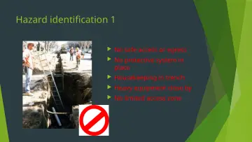 Slide 30: Hazard identification 1