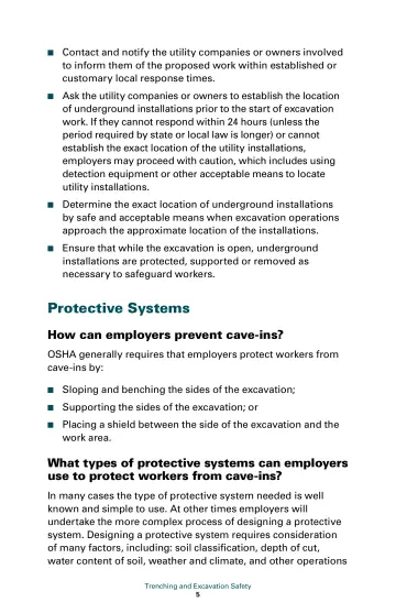 Page 11: Protective Systems