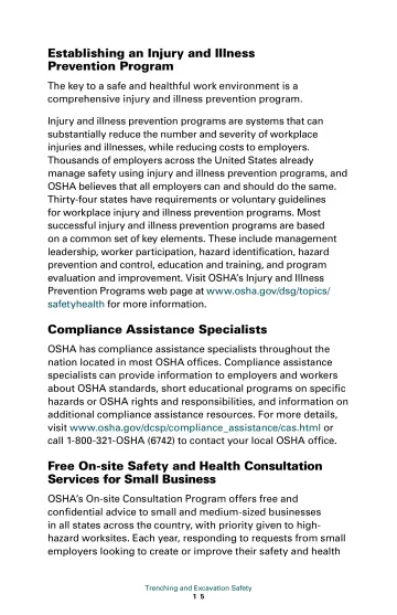 Page 21: Establishing an Injury and Illness Prevention Program