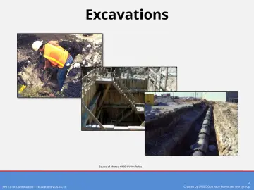 Slide 2: Excavations